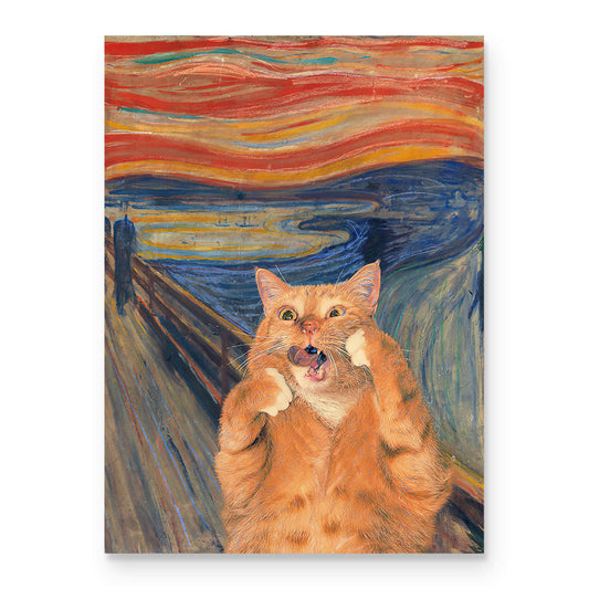 Cat Scream Wooden Puzzle